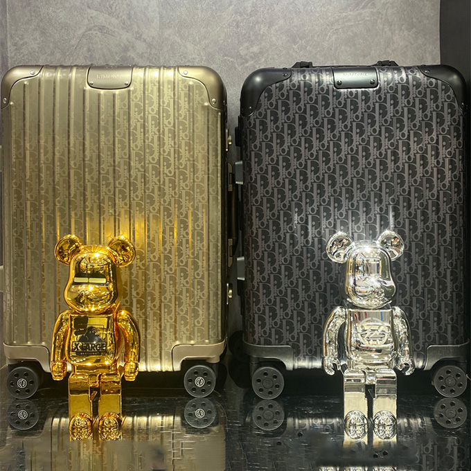 rimowa x dior 21 inch carry-on luggage